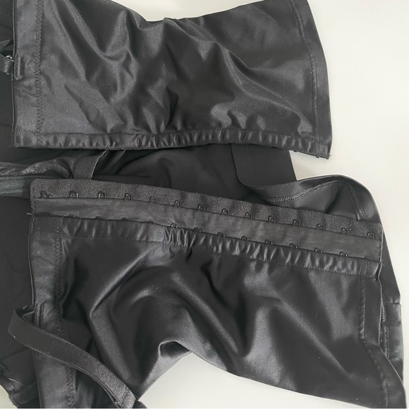 Vintage Y2K 2002 black push-up balconette 34B bustier strapless option - Picture 10 of 11